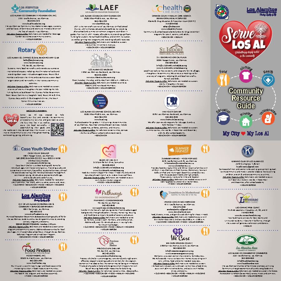 Serve Los Al_Roll Fold Brochure