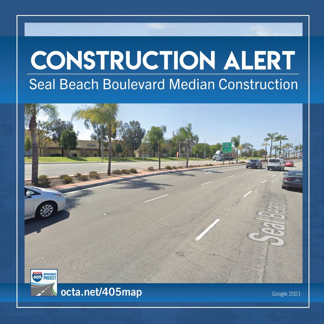 Seal Beach Blvd Median Construction
