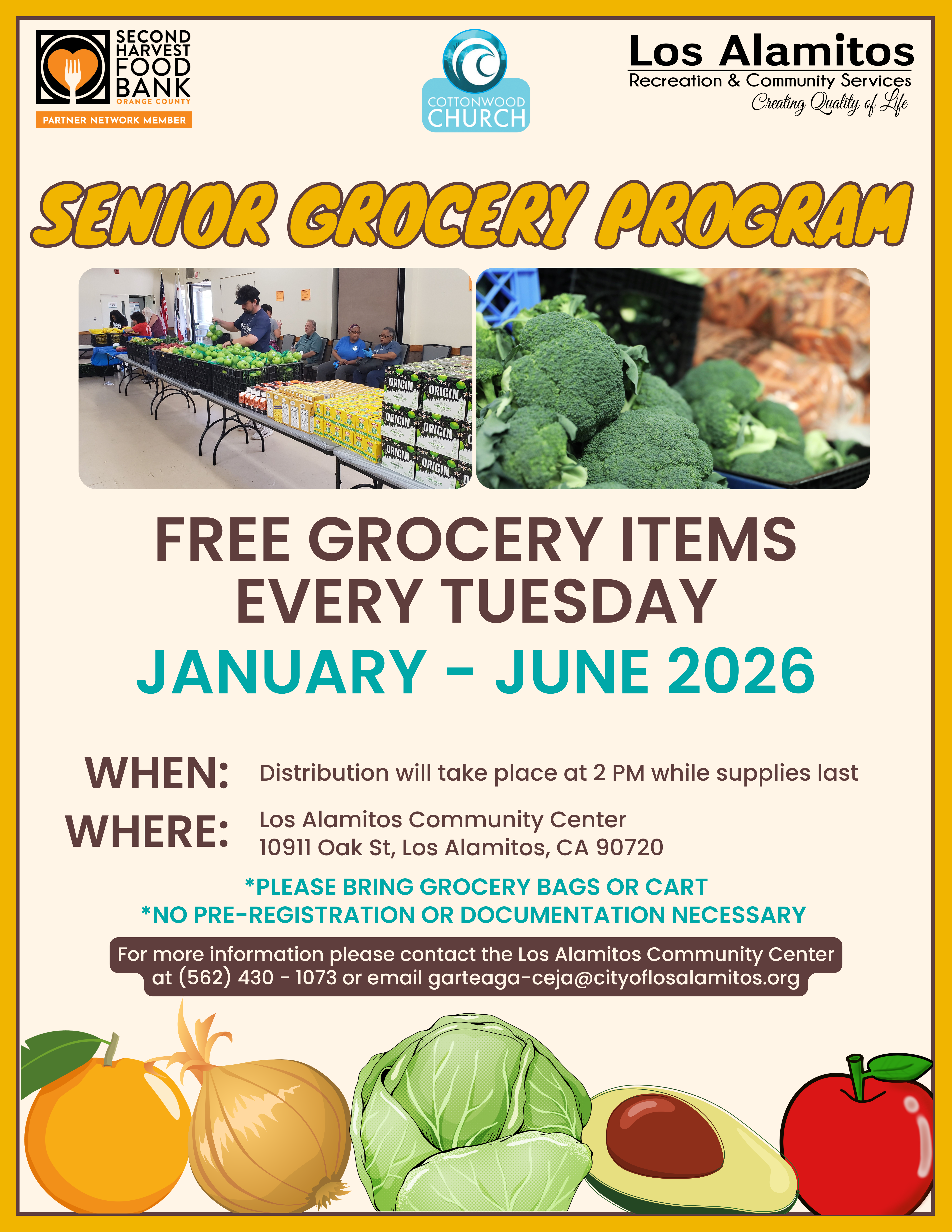 Grocery Program Jan - June 2026 Flyer